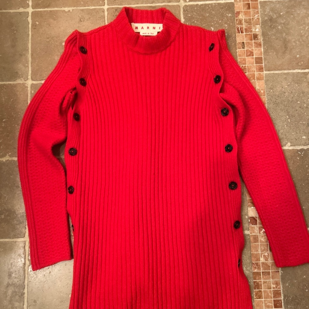 MARNI sweater or sweater vest combo 38 wool